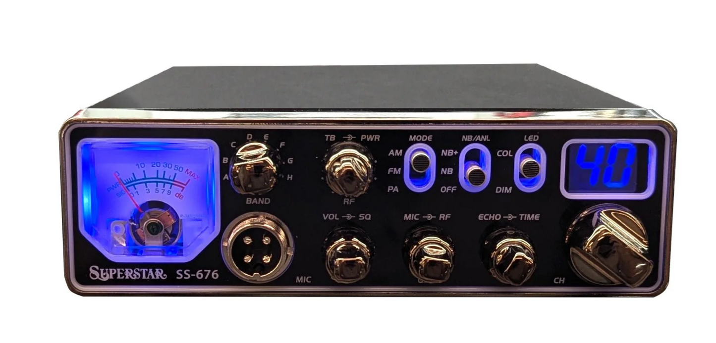 Superstar SS-676 10M radio