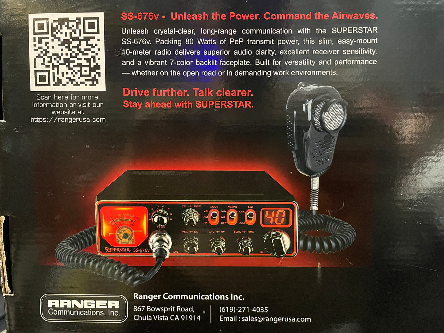 Superstar SS-676V 10M radio