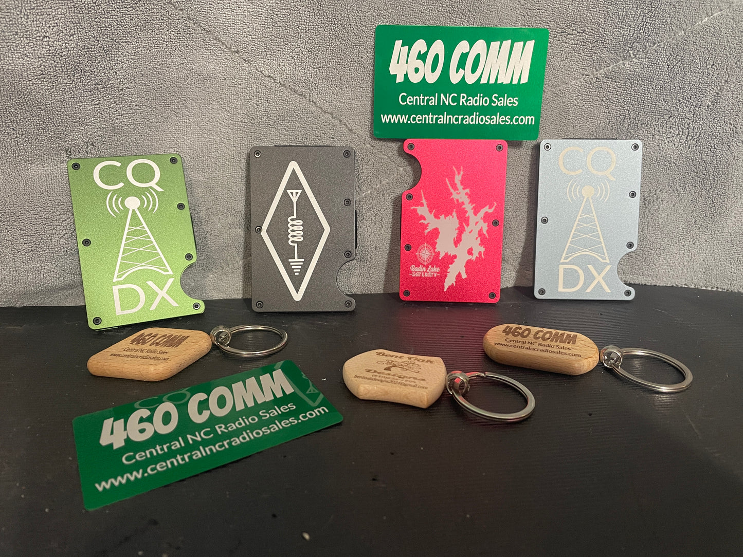 Laser engraved wallet