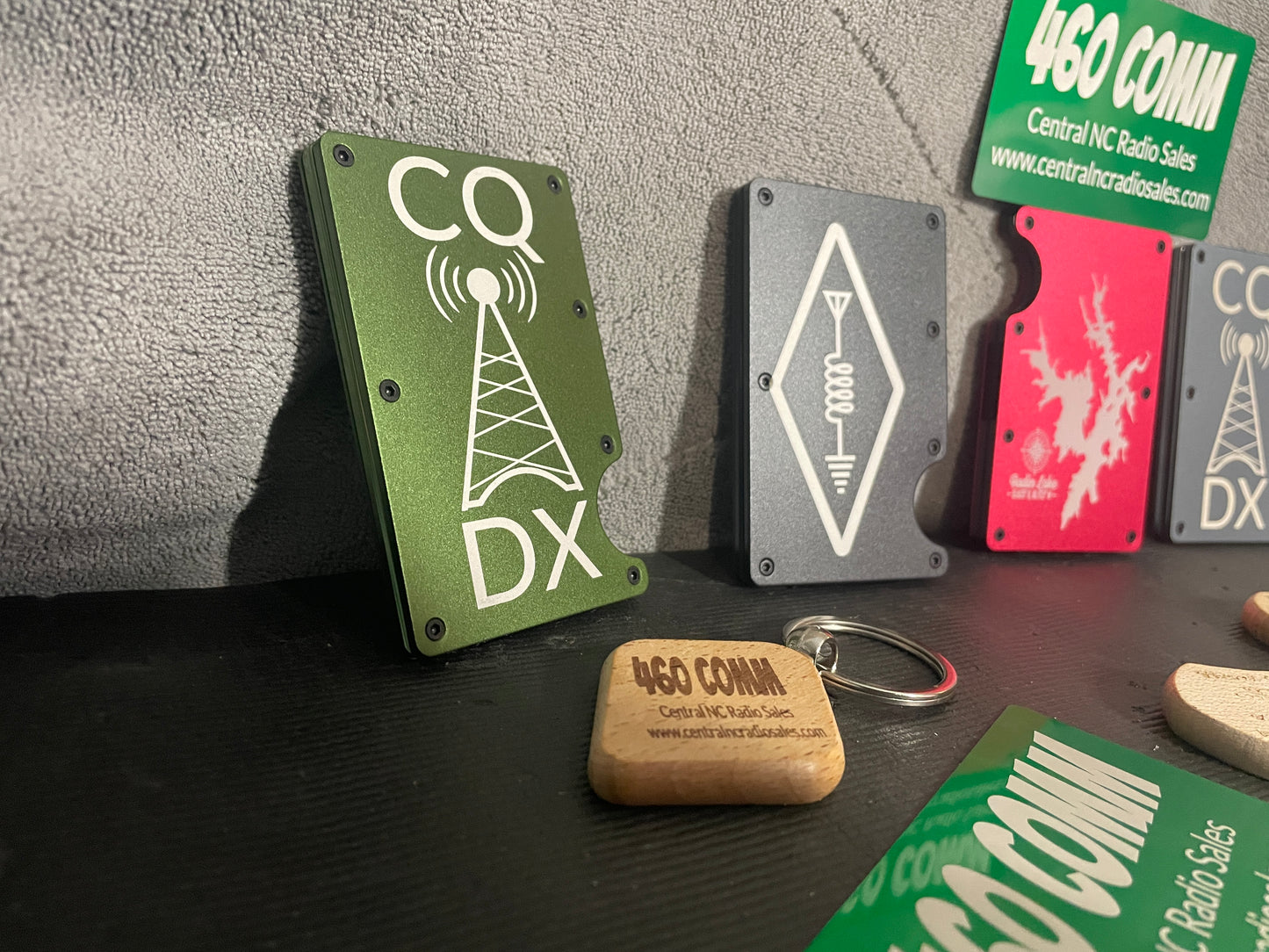 Laser engraved wallet