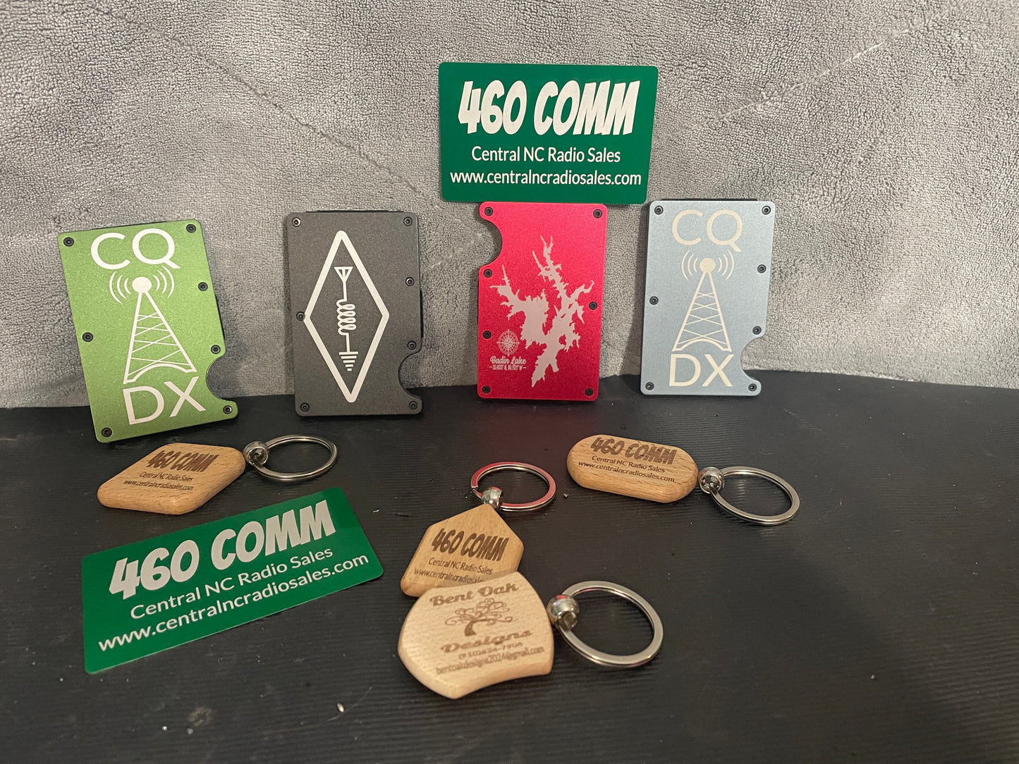 Laser engraved wallet