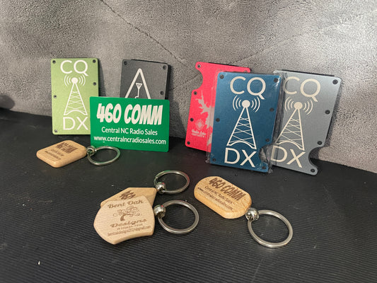 Laser engraved wallet