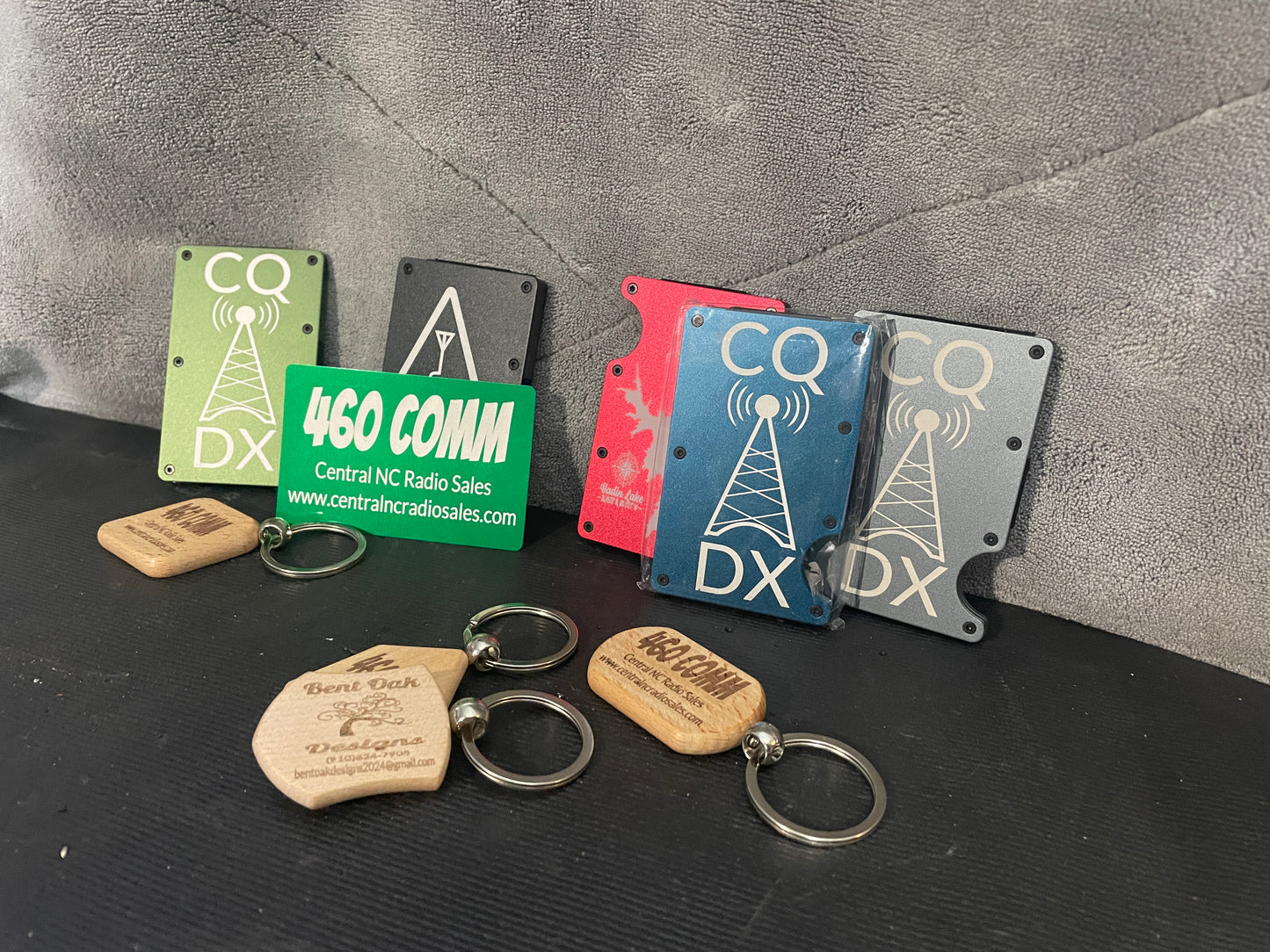 Laser engraved wallet