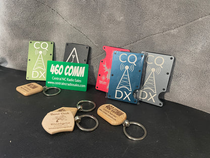 Laser engraved wallet