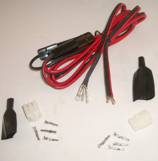 KW2000 6 pin power cord for high power radios